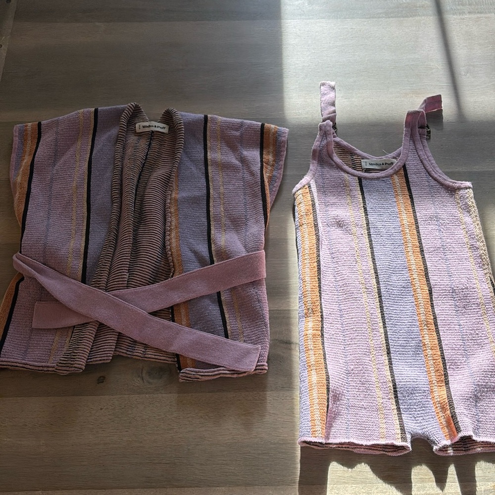 Misha & Puff Romper Set